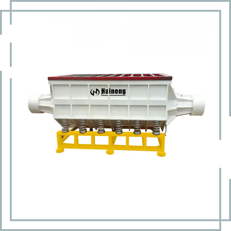 Mesin finishing getaran tipe linier