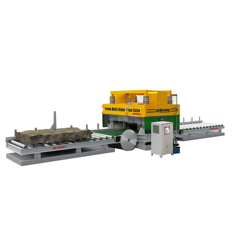Mesin pemotong batu multi blade