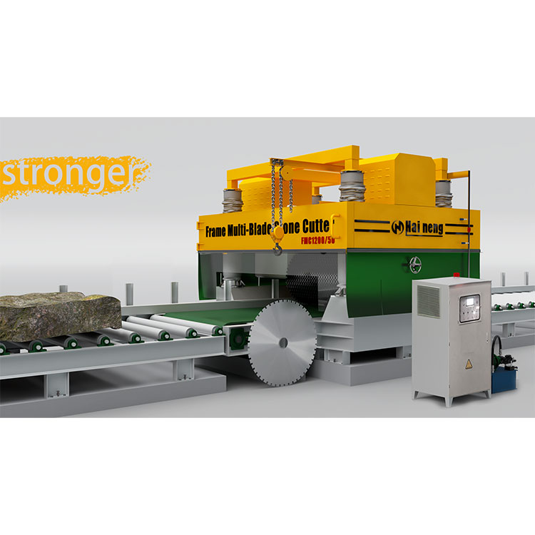 Mesin Pemotong Blok Granit Multi Bilah